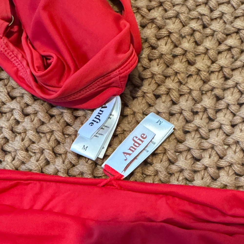 Red Bikini Set Size Medium - Picture 5 of 5